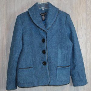 DIALOGUE Wool Blend Blazer NWT Size Large